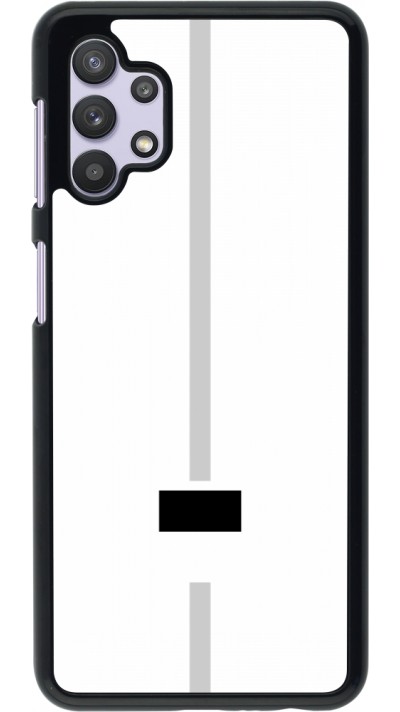 Samsung Galaxy A32 5G Case Hülle - Kanton FR weiss
