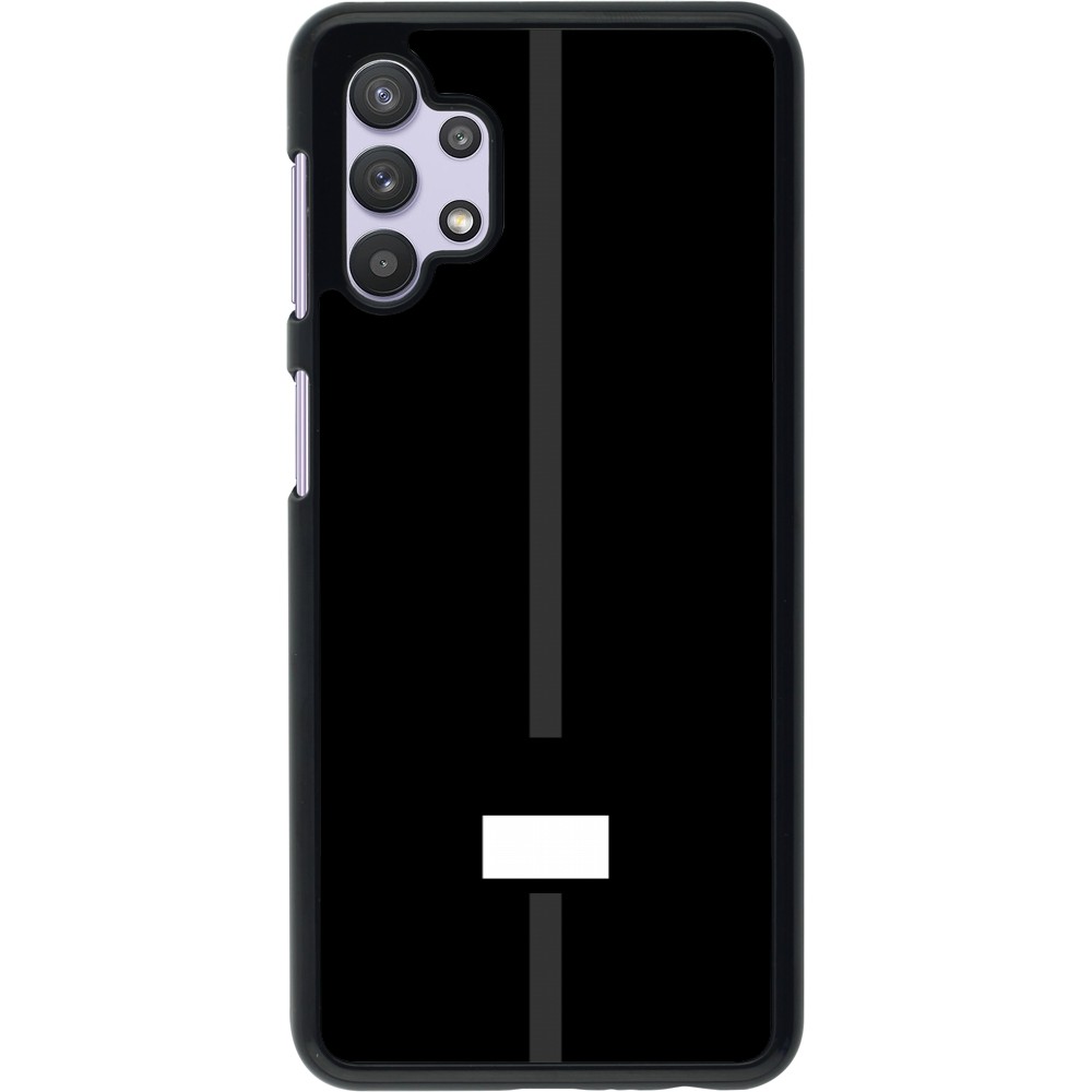 Coque Samsung Galaxy A32 5G - Canton FR noir