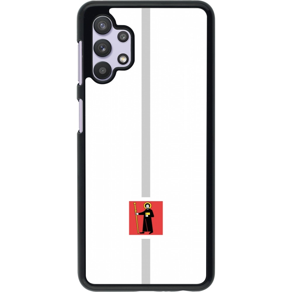 Coque Samsung Galaxy A32 5G - Canton GL blanc