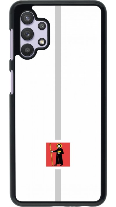 Samsung Galaxy A32 5G Case Hülle - Kanton GL weiss