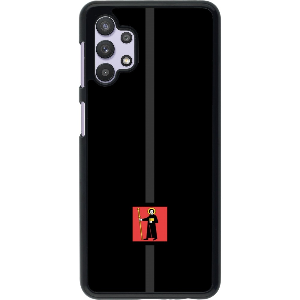 Samsung Galaxy A32 5G Case Hülle - Kanton GL schwarz