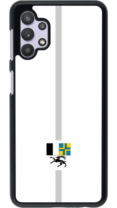 Samsung Galaxy A32 5G Case Hülle - Kanton GR weiss