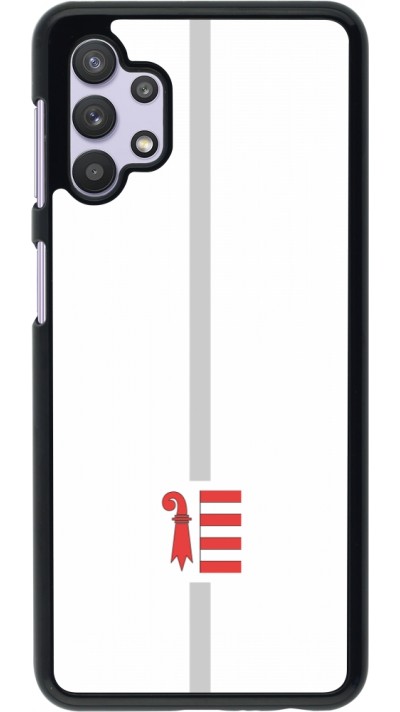 Samsung Galaxy A32 5G Case Hülle - Kanton JU weiss
