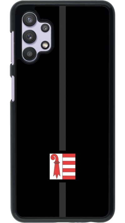 Samsung Galaxy A32 5G Case Hülle - Kanton JU schwarz