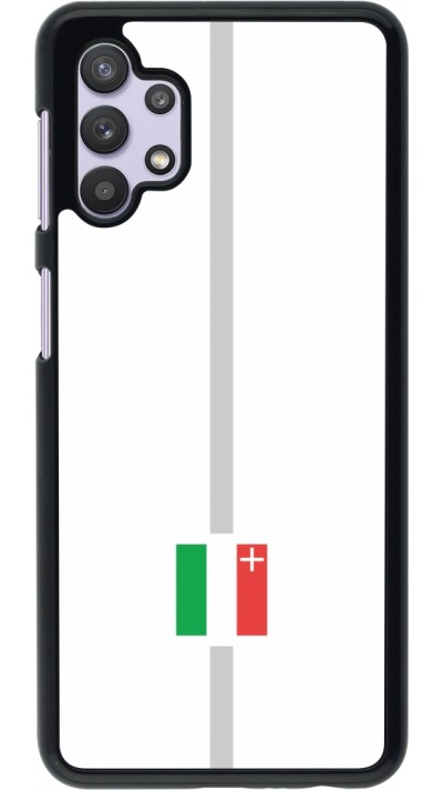 Samsung Galaxy A32 5G Case Hülle - Kanton NE weiss
