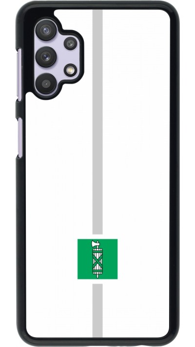 Samsung Galaxy A32 5G Case Hülle - Kanton SG weiss