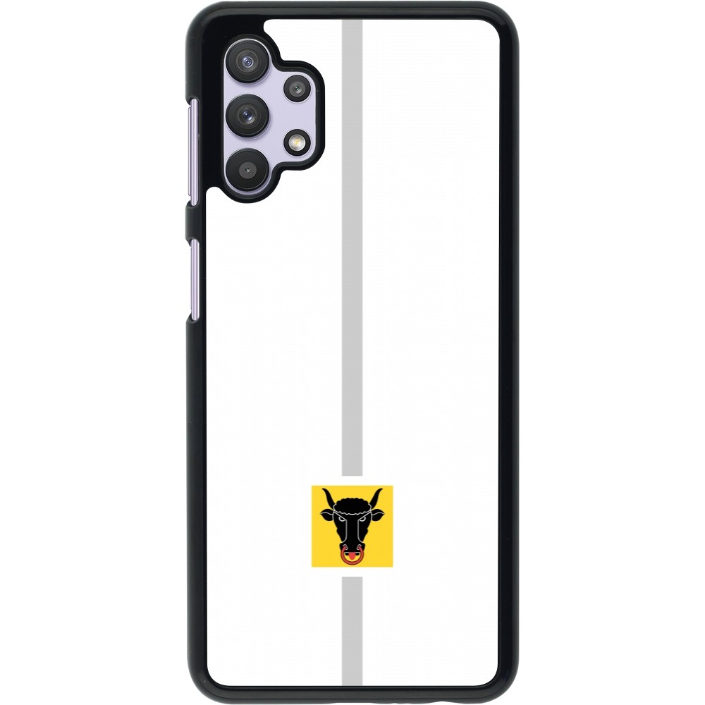 Coque Samsung Galaxy A32 5G - Canton UR blanc