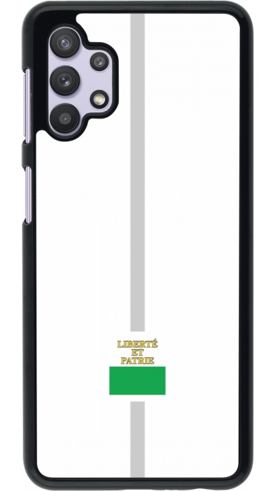 Samsung Galaxy A32 5G Case Hülle - Kanton VD weiss