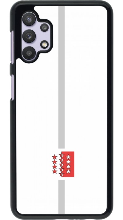 Samsung Galaxy A32 5G Case Hülle - Kanton VS weiss