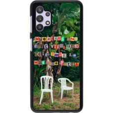 Samsung Galaxy A32 5G Case Hülle - Chairs DTMF