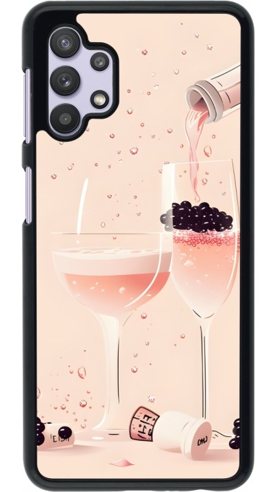 Coque Samsung Galaxy A32 5G - Champagne Pouring Pink