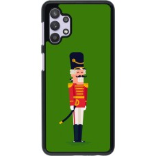 Coque Samsung Galaxy A32 5G - Christmas 25 Nutcracker Green
