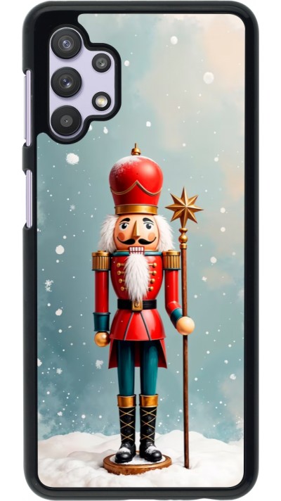Coque Samsung Galaxy A32 5G - Christmas 25 Nutcracker Snow