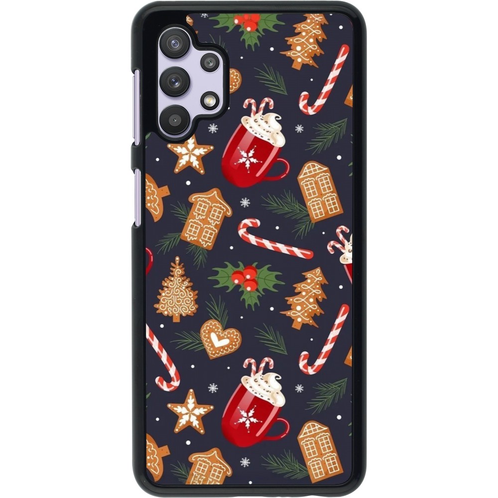 Coque Samsung Galaxy A32 5G - Christmas 25 Pattern Gingerbread House