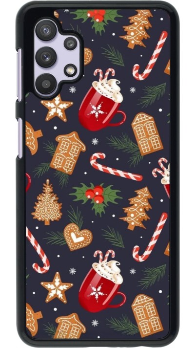 Coque Samsung Galaxy A32 5G - Christmas 25 Pattern Gingerbread House