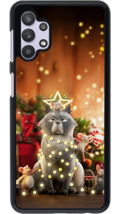Coque Samsung Galaxy A32 5G - Christmas 25 Xmas Cat