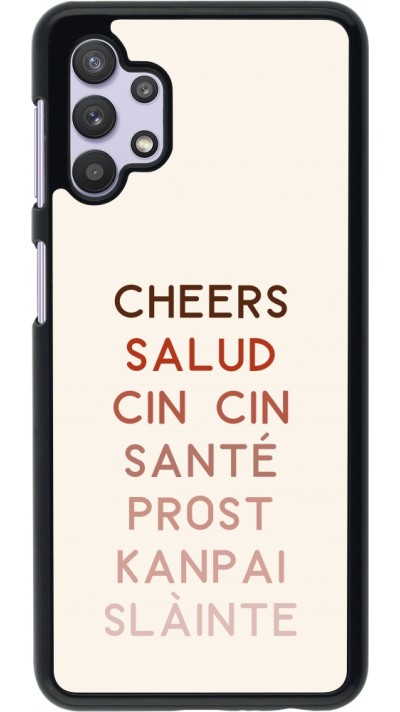 Samsung Galaxy A32 5G Case Hülle - Cocktail Cheers Salud