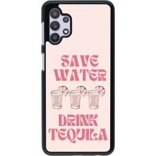 Samsung Galaxy A32 5G Case Hülle - Cocktail Save Water Drink Tequila
