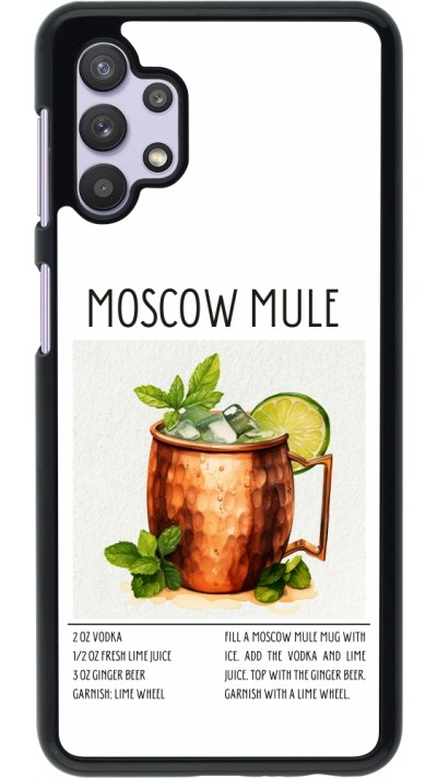Coque Samsung Galaxy A32 5G - Cocktail recette Moscow Mule