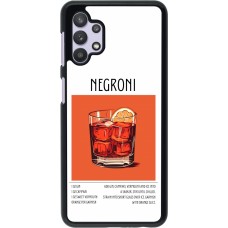 Samsung Galaxy A32 5G Case Hülle - Cocktail Rezept Negroni
