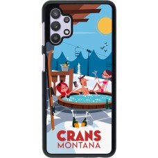 Samsung Galaxy A32 5G Case Hülle - Crans-Montana Mountain Jacuzzi