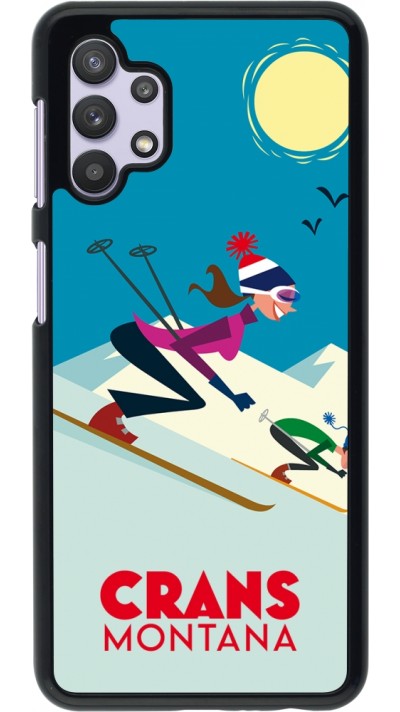 Coque Samsung Galaxy A32 5G - Crans-Montana Ski Downhill
