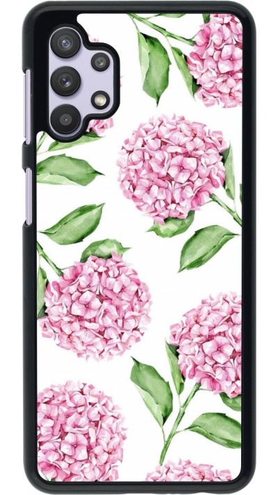 Samsung Galaxy A32 5G Case Hülle - Easter 2024 pink flowers