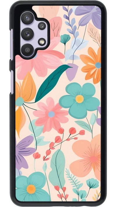 Samsung Galaxy A32 5G Case Hülle - Easter 2024 spring flowers