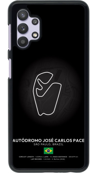 Samsung Galaxy A32 5G Case Hülle - F1 Track 2025 Brazil
