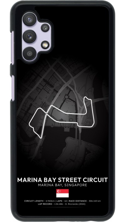 Samsung Galaxy A32 5G Case Hülle - F1 Track 2025 Singapore