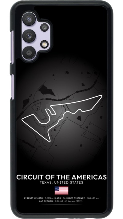 Samsung Galaxy A32 5G Case Hülle - F1 Track 2025 United States