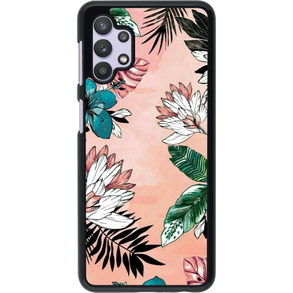 Samsung Galaxy A32 5G Case Hülle - Flowers Artprint