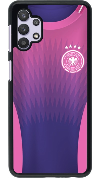 Samsung Galaxy A32 5G Case Hülle - Deutschland Away personalisierbares Fussballtrikot