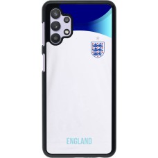 Coque Samsung Galaxy A32 5G - Maillot de football Angleterre 2022 personnalisable