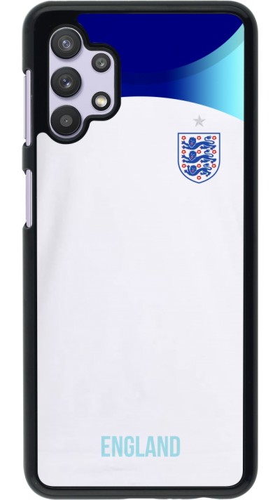 Coque Samsung Galaxy A32 5G - Maillot de football Angleterre 2022 personnalisable
