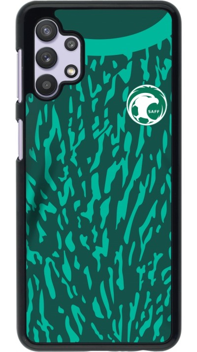 Coque Samsung Galaxy A32 5G - Maillot de football Arabie saoudite 2022 personnalisable