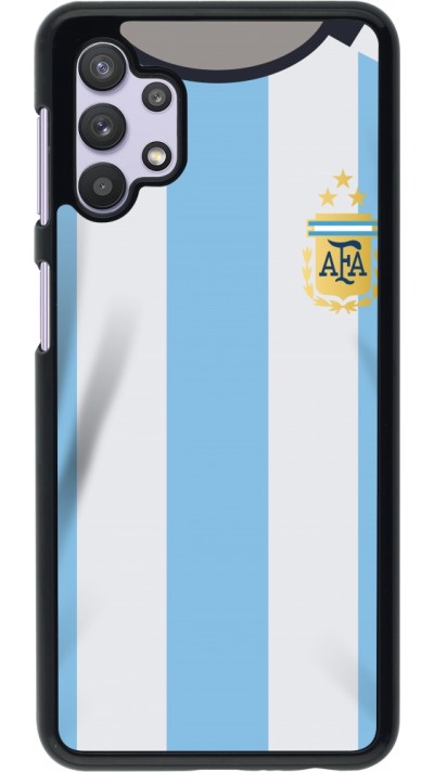 Samsung Galaxy A32 5G Case Hülle - Argentinien 2022 personalisierbares Fussballtrikot