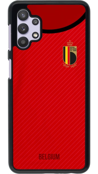 Samsung Galaxy A32 5G Case Hülle - Belgien 2022 personalisierbares Fußballtrikot