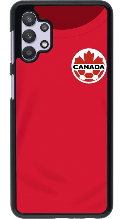 Samsung Galaxy A32 5G Case Hülle - Kanada 2022 personalisierbares Fussballtrikot