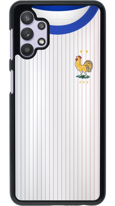 Samsung Galaxy A32 5G Case Hülle - Frankreich Away personalisierbares Fussballtrikot Samsung Galaxy A32 5G Case Hülle - Frankreich Away personalisierbares Fussballtrikot