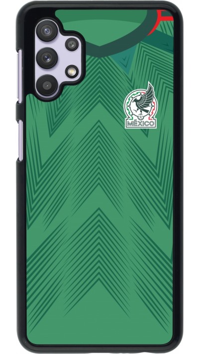 Samsung Galaxy A32 5G Case Hülle - Mexiko 2022 personalisierbares Fussballtrikot