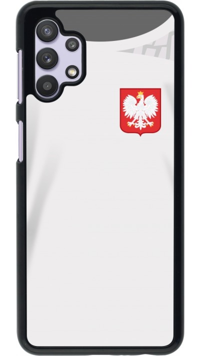 Samsung Galaxy A32 5G Case Hülle - Polen 2022 personalisierbares Fussballtrikot