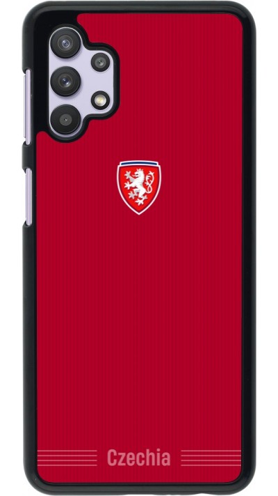 Coque Samsung Galaxy A32 5G - Maillot de football Répuplique Tchèque 2026 personnalisable