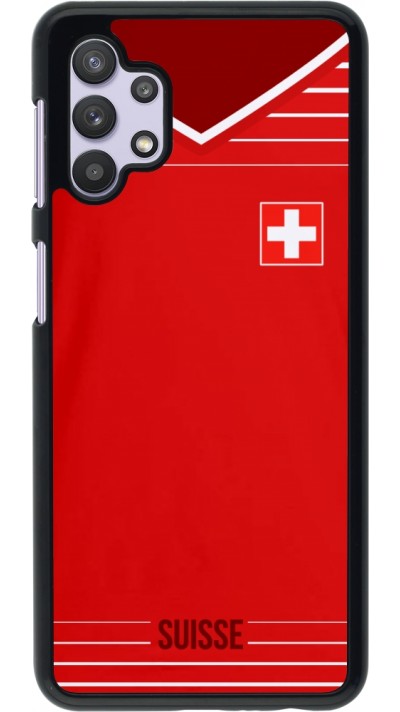 Coque Samsung Galaxy A32 5G - Football shirt Switzerland 2022