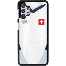 Samsung Galaxy A32 5G Case Hülle - Schweiz Away personalisierbares Fussballtrikot