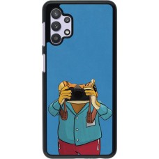 Samsung Galaxy A32 5G Case Hülle - Frog with camera DTMF