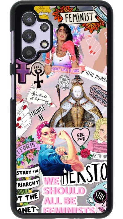 Coque Samsung Galaxy A32 5G - Girl Power Collage