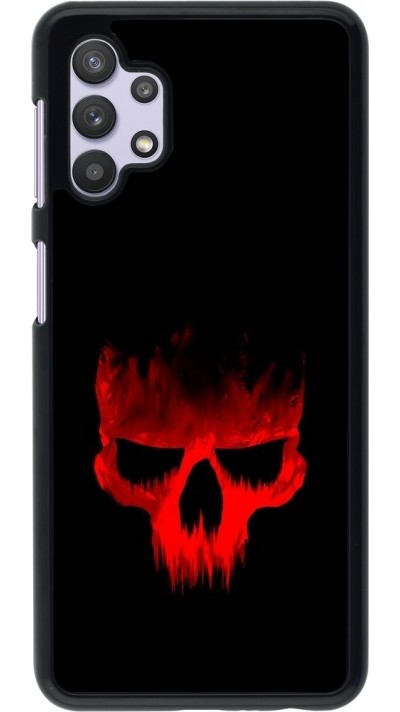 Samsung Galaxy A32 5G Case Hülle - Halloween 2023 scary skull