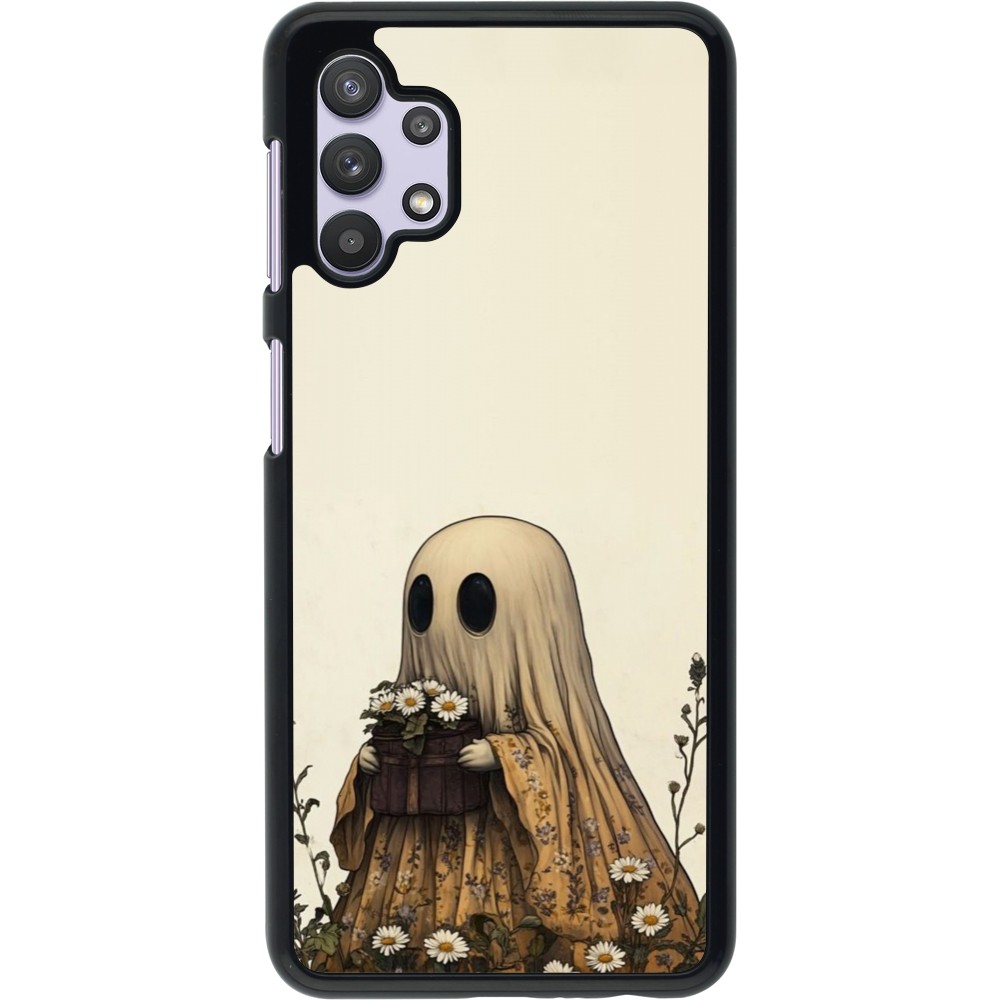 Samsung Galaxy A32 5G Case Hülle - Halloween 2025 Ghost gardener