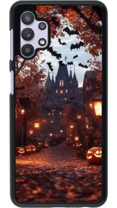 Samsung Galaxy A32 5G Case Hülle - Halloween 2025 Haunted house Samsung Galaxy A32 5G Case Hülle - Halloween 2025 Haunted house